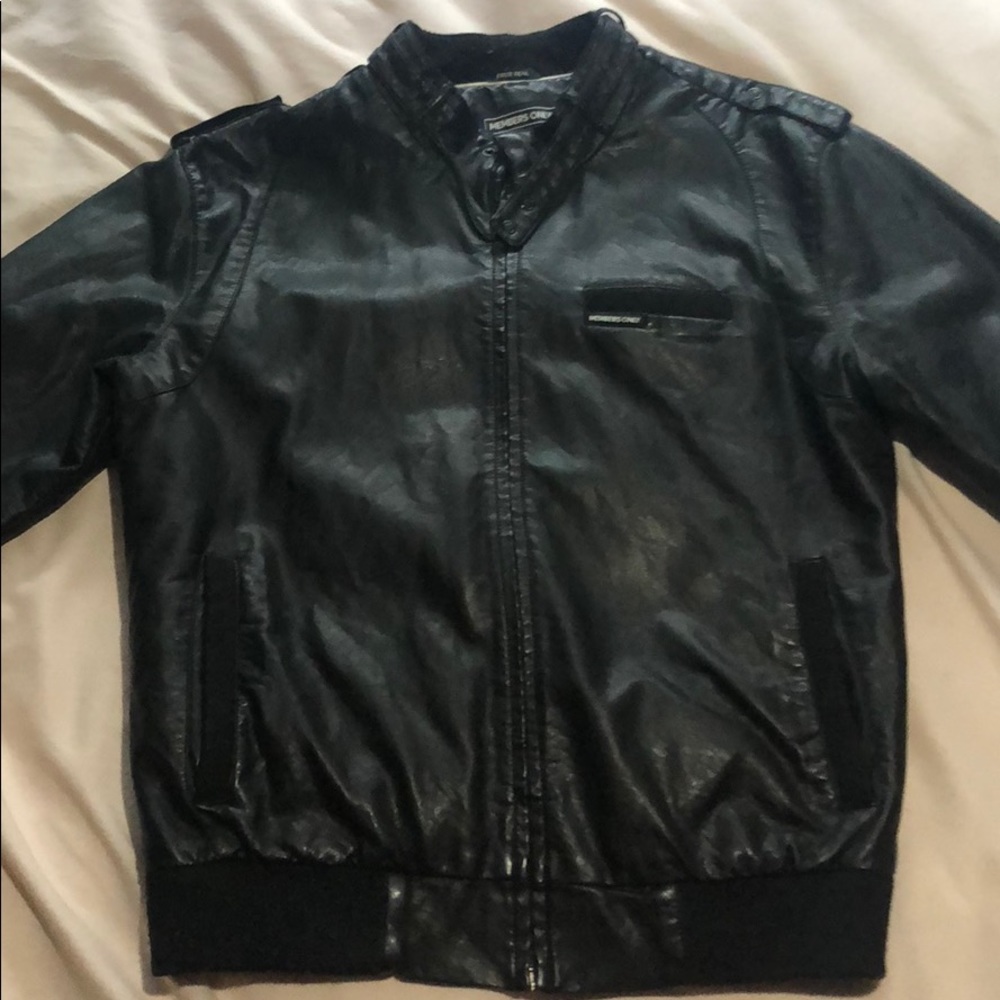 Members Only Faux Leather Jacket